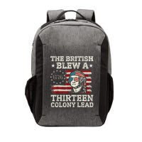 The British Blew A 13 Colony Lead Funny Vector Backpack