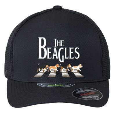 The Beagles Beagle Dog Funny For Beagle Lovers Flexfit Unipanel Trucker Cap