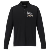 The Beagles Beagle Dog Funny For Beagle Lovers Performance Long Sleeve Polo