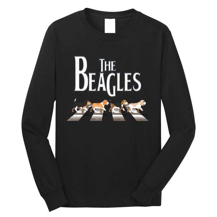 The Beagles Beagle Dog Funny For Beagle Lovers Long Sleeve Shirt