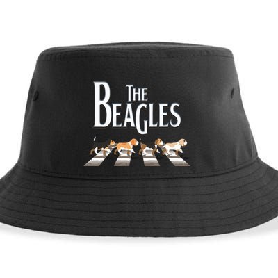 The Beagles Beagle Dog Funny For Beagle Lovers Sustainable Bucket Hat