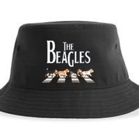 The Beagles Beagle Dog Funny For Beagle Lovers Sustainable Bucket Hat