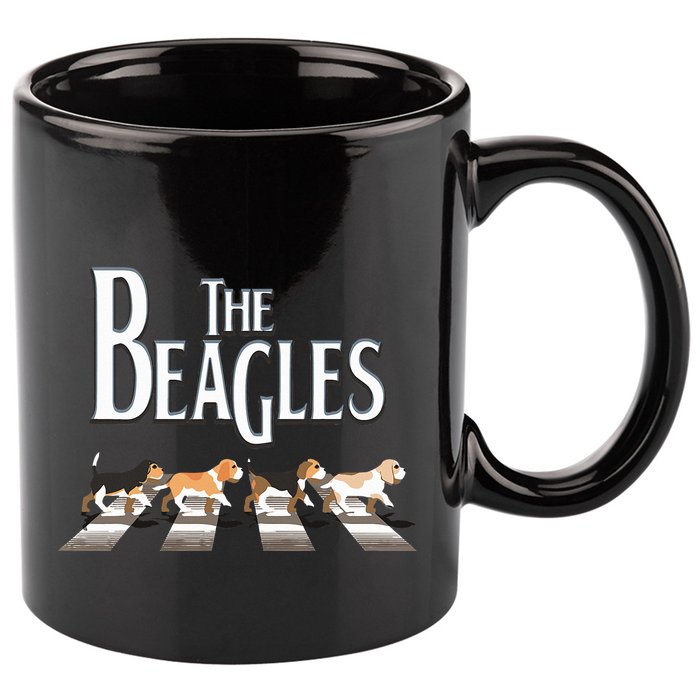 The Beagles Beagle Dog Funny For Beagle Lovers 11oz C Handle Ceramic Mug