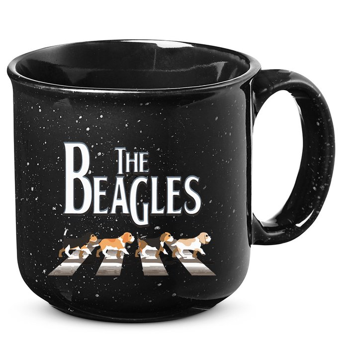 The Beagles Beagle Dog Funny For Beagle Lovers 15oz Campfire Ceramic Mug