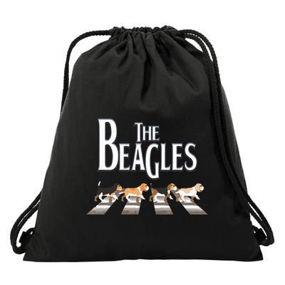The Beagles Beagle Dog Funny For Beagle Lovers Drawstring Bag
