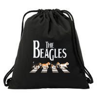 The Beagles Beagle Dog Funny For Beagle Lovers Drawstring Bag