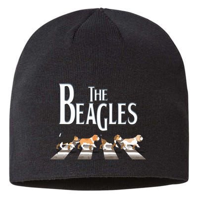 The Beagles Beagle Dog Funny For Beagle Lovers Sustainable Beanie