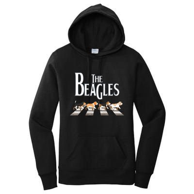 The Beagles Beagle Dog Funny For Beagle Lovers Women's Pullover Hoodie
