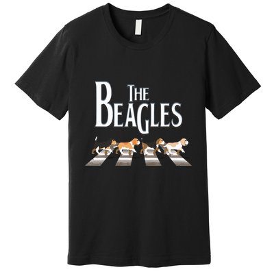 The Beagles Beagle Dog Funny For Beagle Lovers Premium T-Shirt
