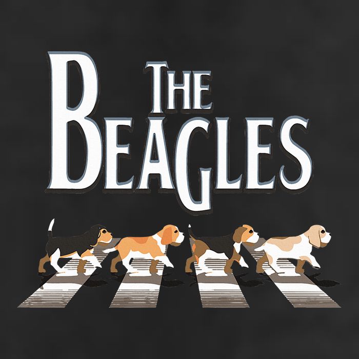 The Beagles Beagle Dog Funny For Beagle Lovers Microfiber Hand Towel