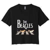 The Beagles Beagle Dog Funny For Beagle Lovers Crop Top