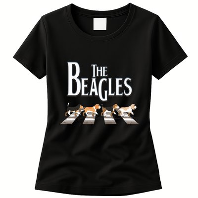 The Beagles Beagle Dog Funny For Beagle Lovers Womens T-Shirt