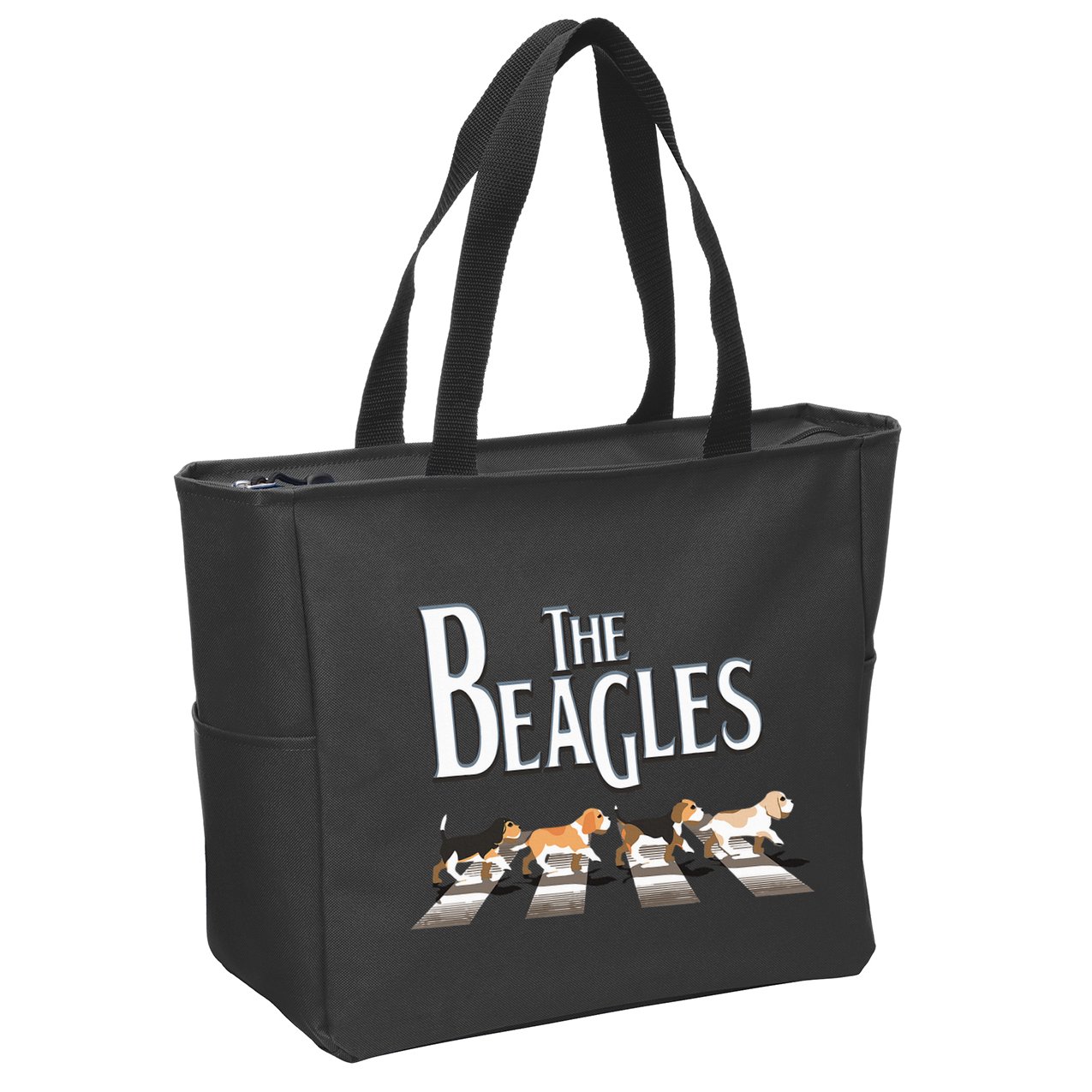 The Beagles Beagle Dog Funny For Beagle Lovers Zip Tote Bag