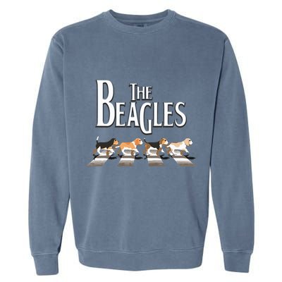 The Beagles Beagle Dog Funny For Beagle Lovers Garment-Dyed Sweatshirt