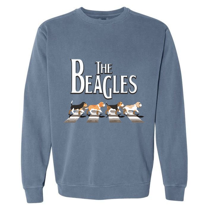 The Beagles Beagle Dog Funny For Beagle Lovers Garment-Dyed Sweatshirt