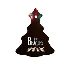 The Beagles Beagle Dog Funny For Beagle Lovers Ceramic Tree Ornament