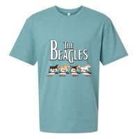 The Beagles Beagle Dog Funny For Beagle Lovers Sueded Cloud Jersey T-Shirt