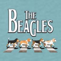 The Beagles Beagle Dog Funny For Beagle Lovers Sueded Cloud Jersey T-Shirt