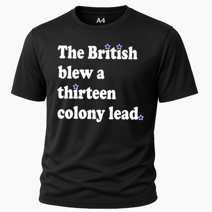 The British Blew A Thirteen Colony Lead Cooling Performance Crew T-Shirt