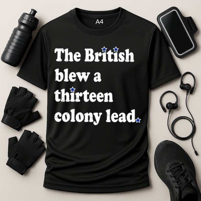 The British Blew A Thirteen Colony Lead Cooling Performance Crew T-Shirt