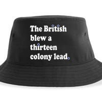 The British Blew A Thirteen Colony Lead Sustainable Bucket Hat