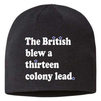 The British Blew A Thirteen Colony Lead Sustainable Beanie