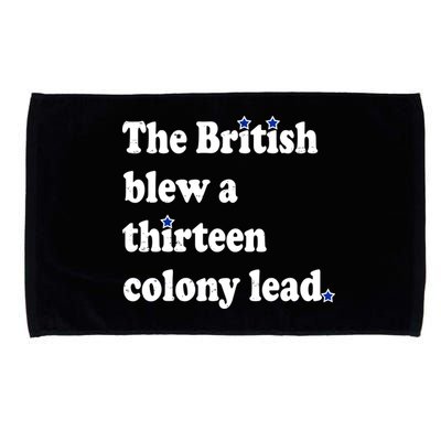 The British Blew A Thirteen Colony Lead Microfiber Hand Towel