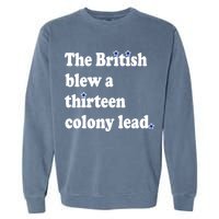 The British Blew A Thirteen Colony Lead Garment-Dyed Sweatshirt