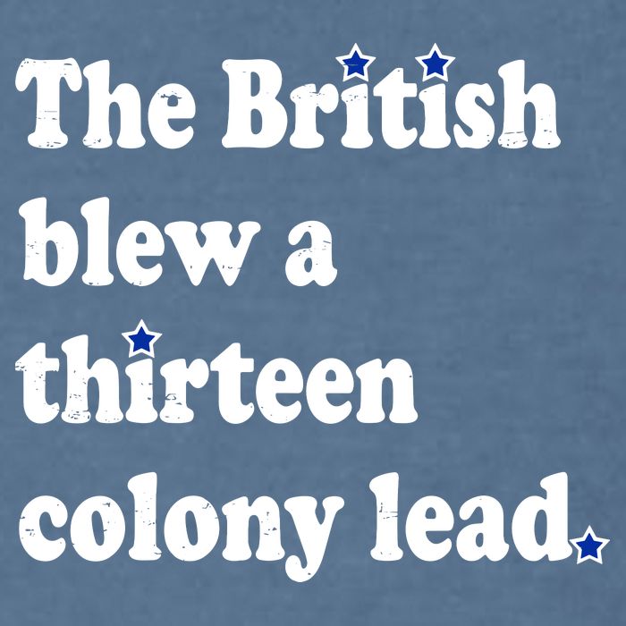The British Blew A Thirteen Colony Lead Garment-Dyed Sweatshirt