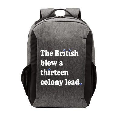 The British Blew A Thirteen Colony Lead Vector Backpack