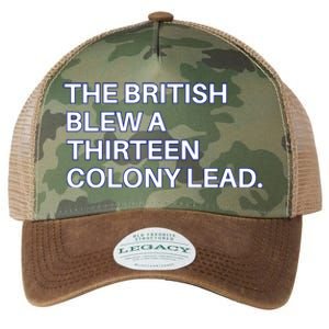 The British Blew A Thirteen Colony Lead Legacy Tie Dye Trucker Hat