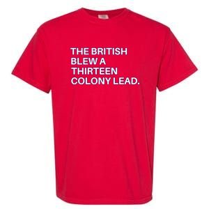 The British Blew A Thirteen Colony Lead Garment-Dyed Heavyweight T-Shirt