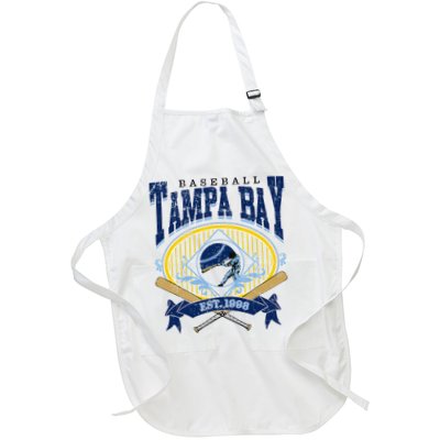 Tampa Bay Baseball Vintage Baseball Lover Apron