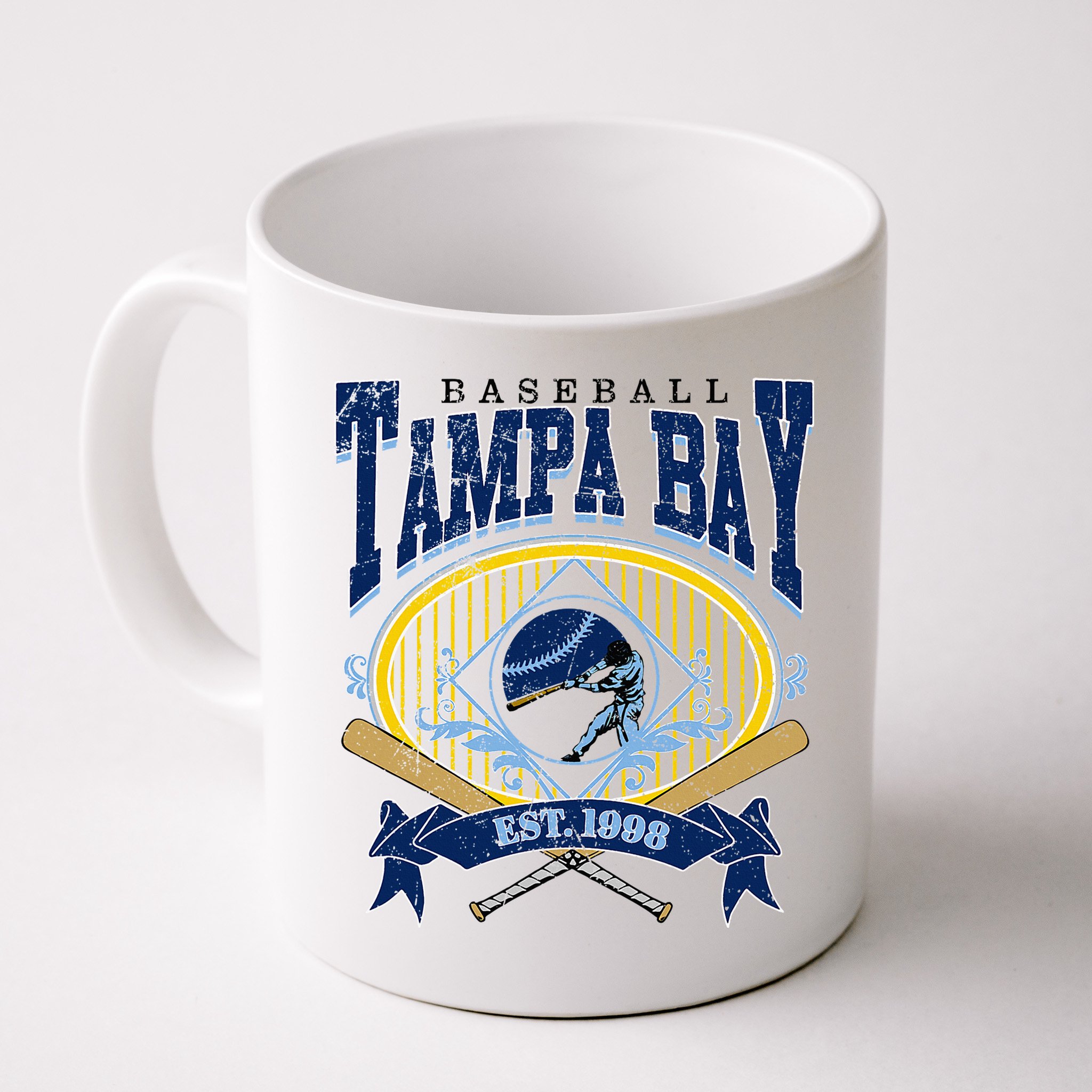 Tampa Bay Baseball Vintage Baseball Lover Mug