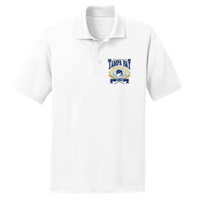 Tampa Bay Baseball Vintage Baseball Lover PosiCharge RacerMesh Polo