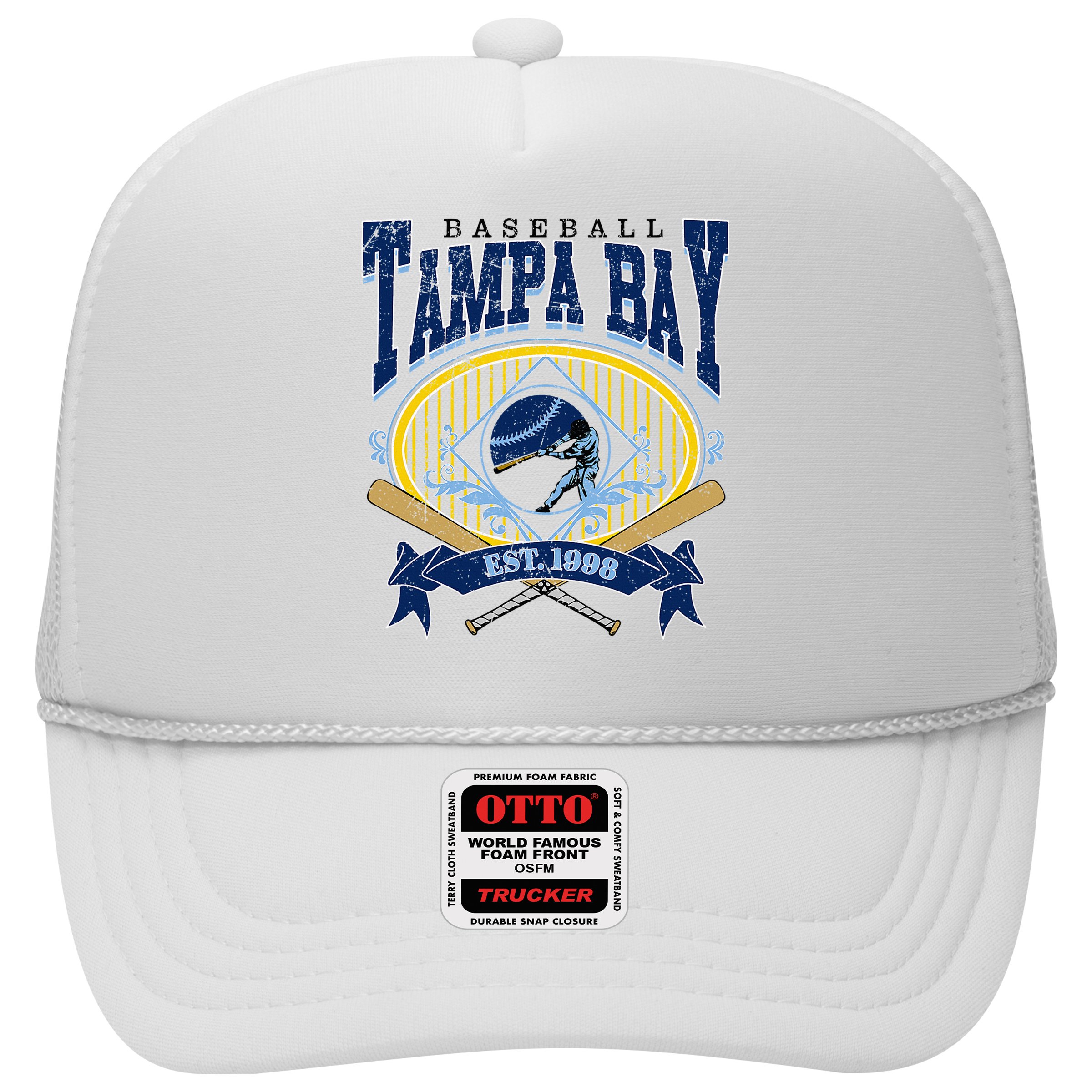 Tampa Bay Baseball Vintage Baseball Lover Hat
