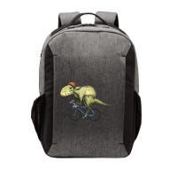Trex Bikers Bicycle Riding Dinosaur Design Vector Backpack