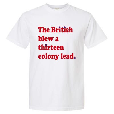 The British Blew A Thirteen Colony Lead Garment-Dyed Heavyweight T-Shirt