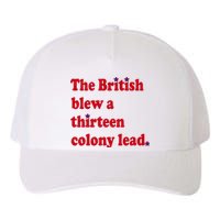 The British Blew A Thirteen Colony Lead Yupoong Adult 5-Panel Trucker Hat