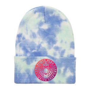 The Bigger Bear Club Mom Dad Nana Gift Tie Dye 12in Knit Beanie