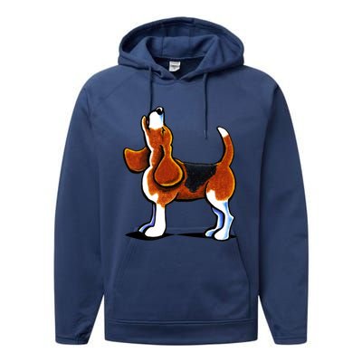 Tricolor Beagle Bay Performance Fleece Hoodie