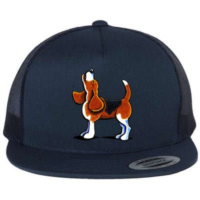 Tricolor Beagle Bay Flat Bill Trucker Hat