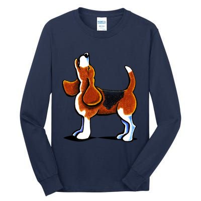 Tricolor Beagle Bay Tall Long Sleeve T-Shirt