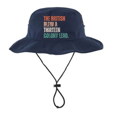 The British Blew A Thirteen Colony Lead Retro Vintage Legacy Cool Fit Booney Bucket Hat