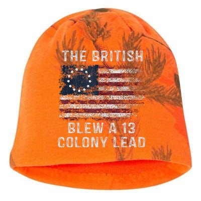 The British Blew A Thirteen Colony Lead Kati - Camo Knit Beanie