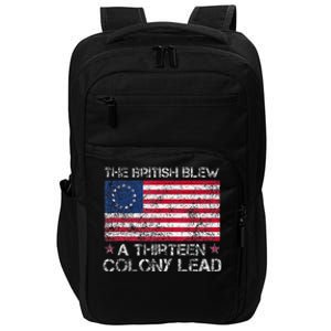 The British Blew A Thirteen Colony Lead Impact Tech Backpack