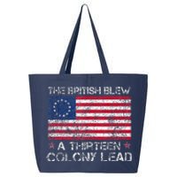 The British Blew A Thirteen Colony Lead 25L Jumbo Tote