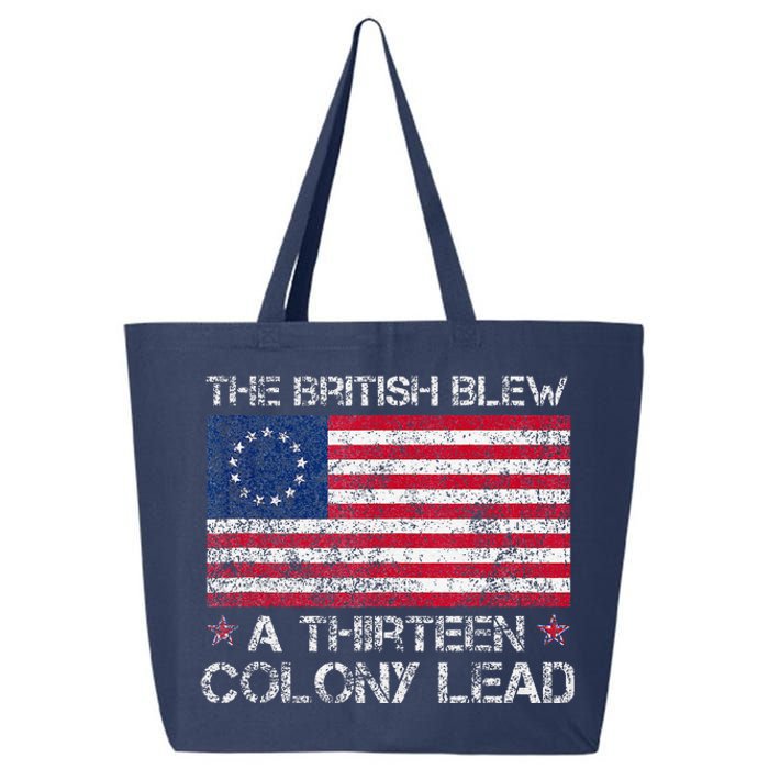 The British Blew A Thirteen Colony Lead 25L Jumbo Tote