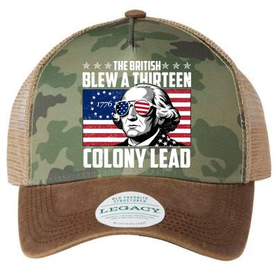 The British Blew A Thirteen Colony Lead George Washington Legacy Tie Dye Trucker Hat