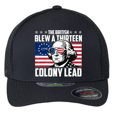 The British Blew A Thirteen Colony Lead George Washington Flexfit Unipanel Trucker Cap